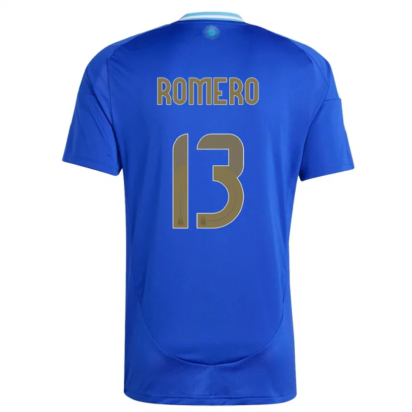 Danxen Kid Argentina Cristian Romero #13 Blue Away Jersey 24-26 T-Shirt