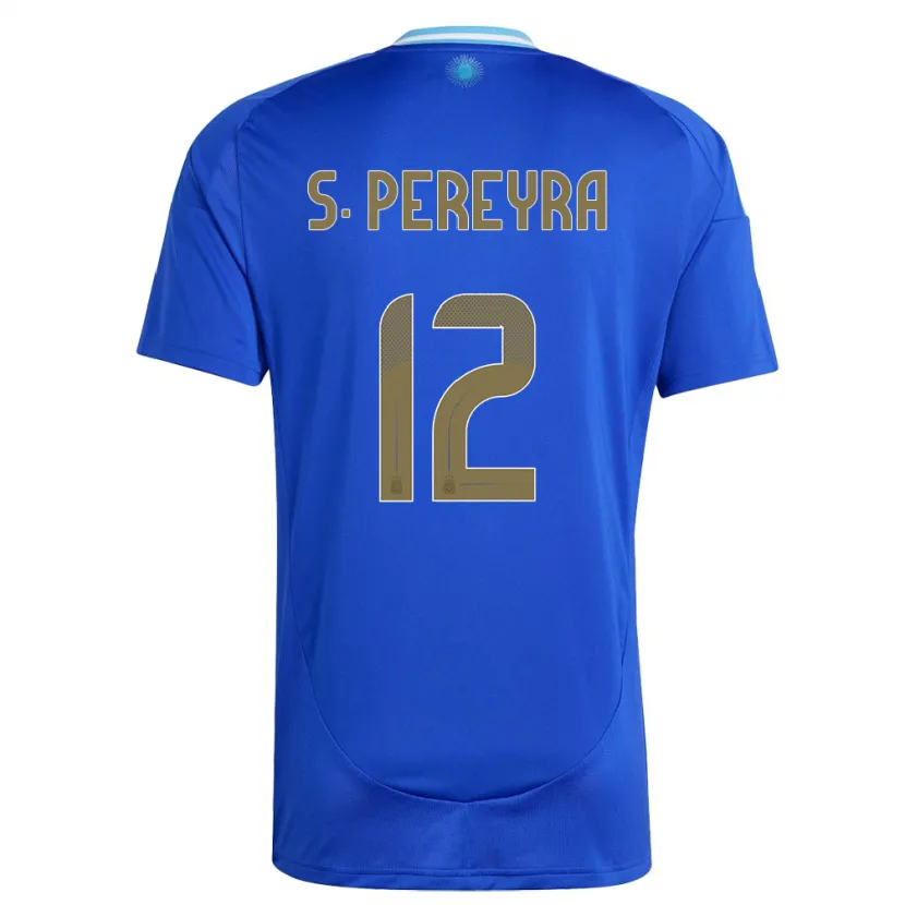 Danxen Kid Argentina Solana Pereyra #12 Blue Away Jersey 24-26 T-Shirt