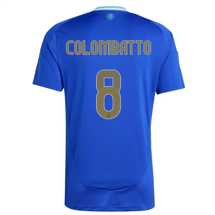 Danxen Kid Argentina Santiago Colombatto #8 Blue Away Jersey 24-26 T-Shirt