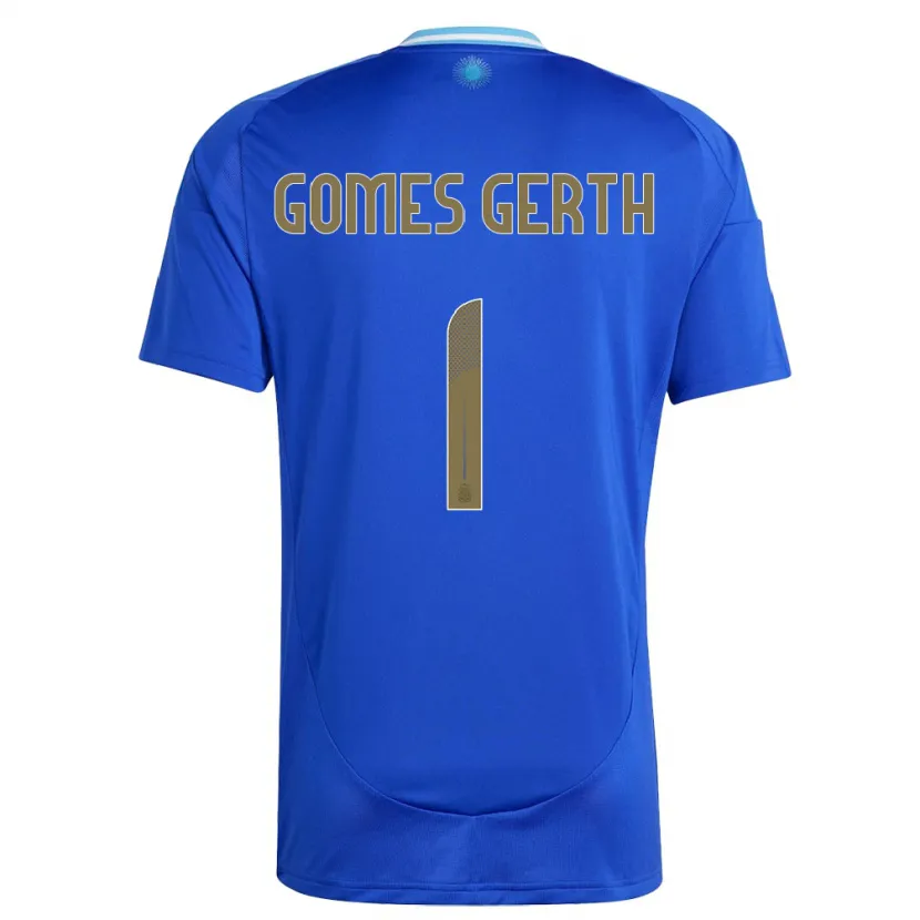 Danxen Kid Argentina Federico Gomes Gerth #1 Blue Away Jersey 24-26 T-Shirt