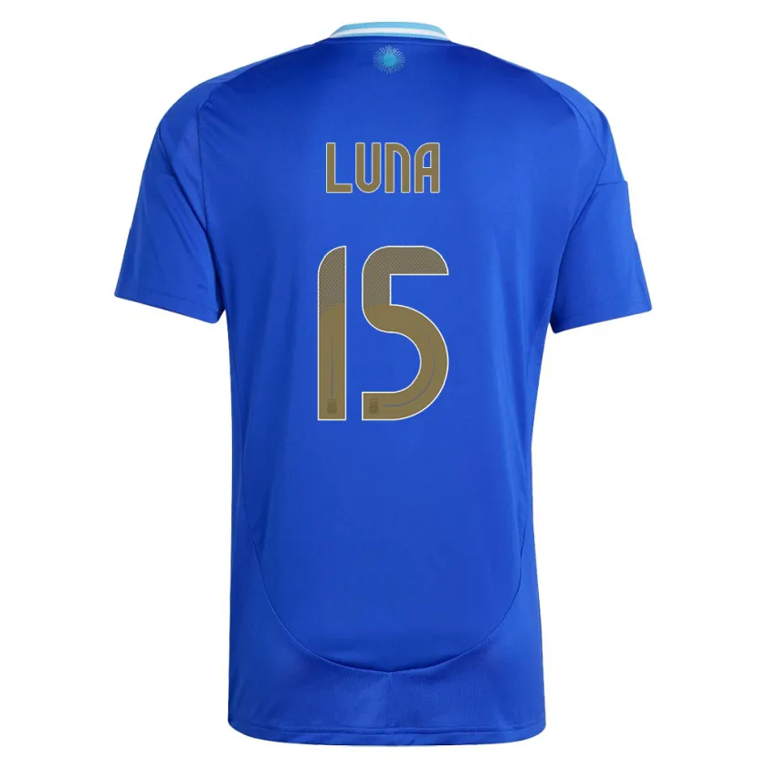 Danxen Kid Argentina Alex Luna #15 Blue Away Jersey 24-26 T-Shirt