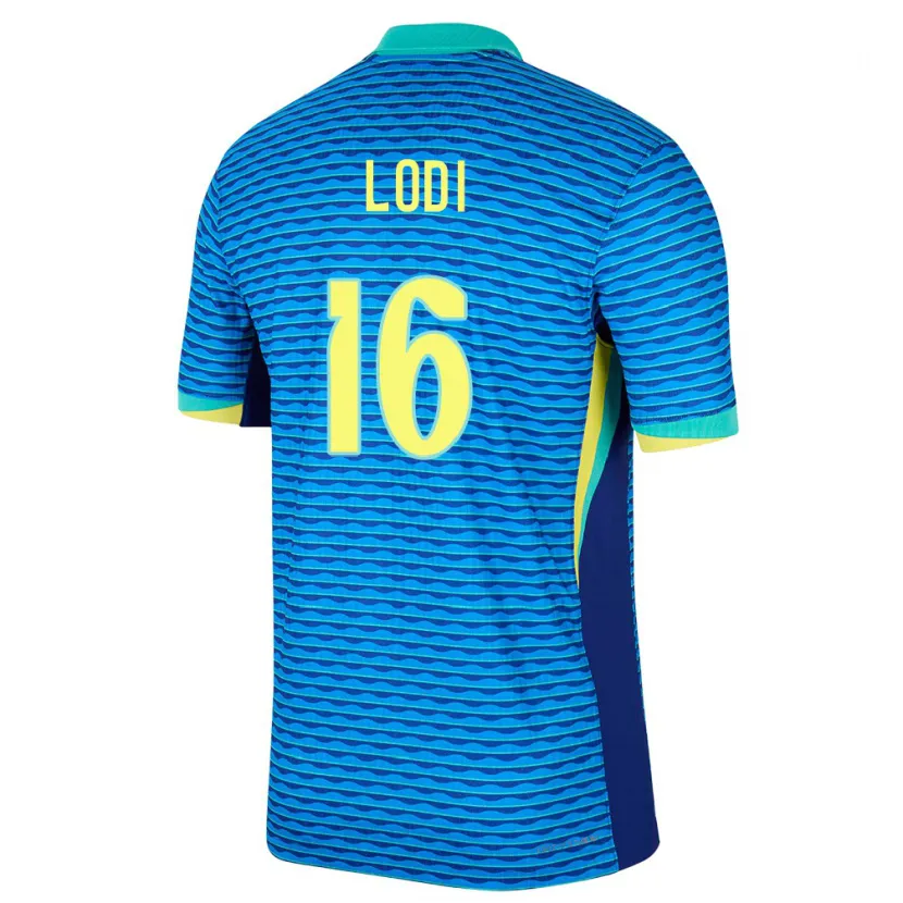 Danxen Kid Brazil Renan Lodi #16 Blue Away Jersey 24-26 T-Shirt