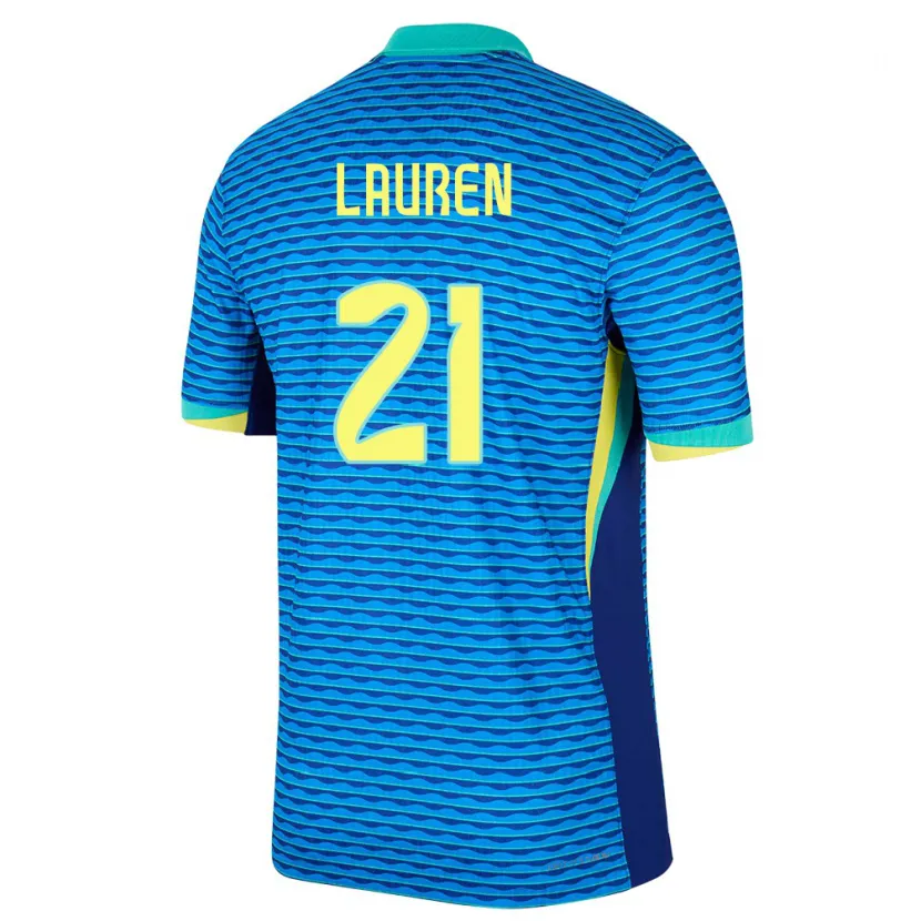 Danxen Kid Brazil Lauren Costa #21 Blue Away Jersey 24-26 T-Shirt