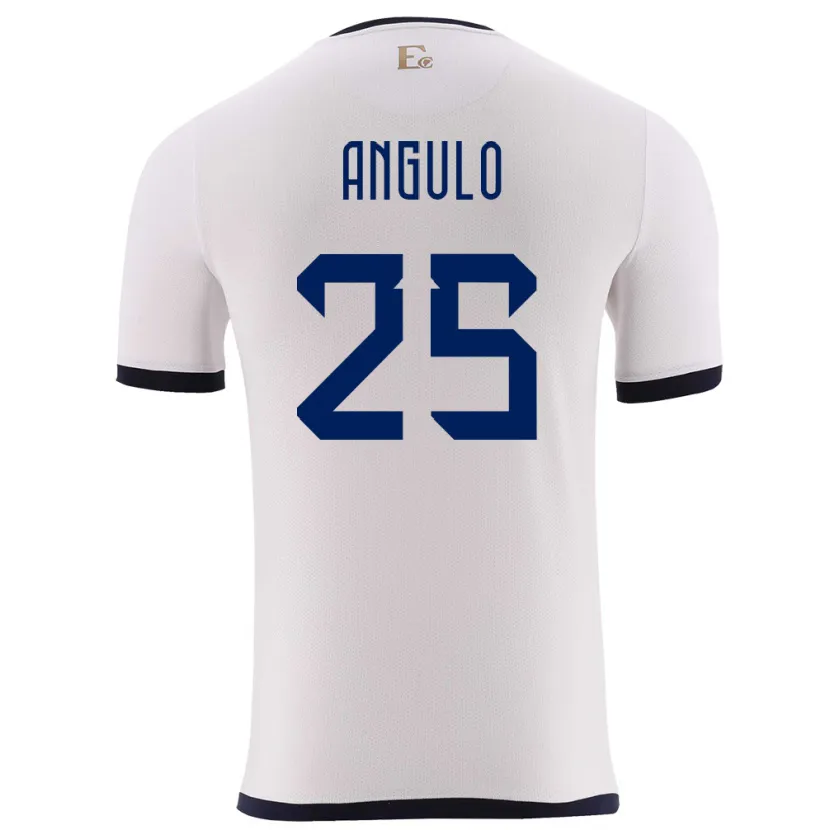 Danxen Kid Ecuador Nilson Angulo #25 White Away Jersey 24-26 T-Shirt