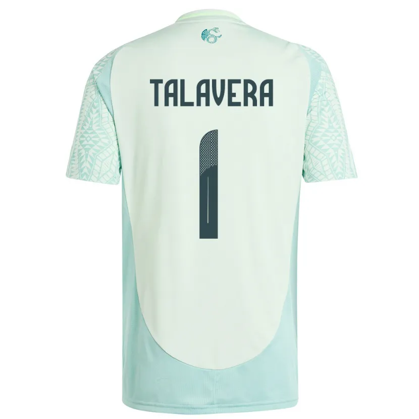 Danxen Kid Mexico Alfredo Talavera #1 Linen Green Away Jersey 24-26 T-Shirt