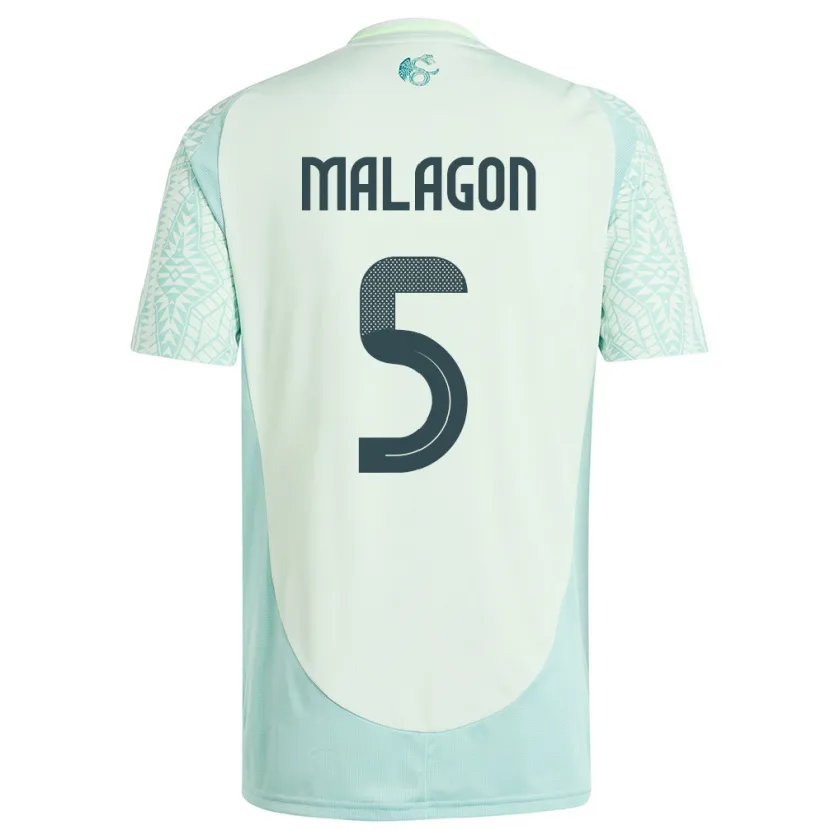 Danxen Kid Mexico Luis Malagon #5 Linen Green Away Jersey 24-26 T-Shirt