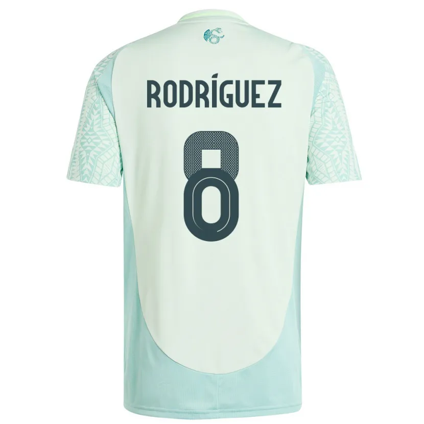 Danxen Kid Mexico Carlos Rodriguez #8 Linen Green Away Jersey 24-26 T-Shirt