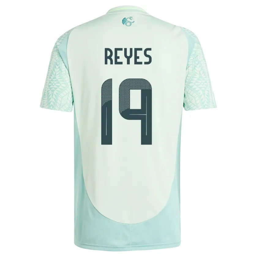 Danxen Kid Mexico Israel Reyes #19 Linen Green Away Jersey 24-26 T-Shirt