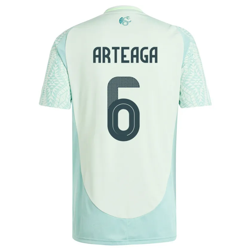 Danxen Kid Mexico Gerardo Arteaga #6 Linen Green Away Jersey 24-26 T-Shirt