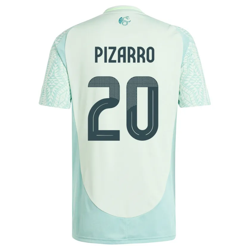 Danxen Kid Mexico Rodolfo Pizarro #20 Linen Green Away Jersey 24-26 T-Shirt