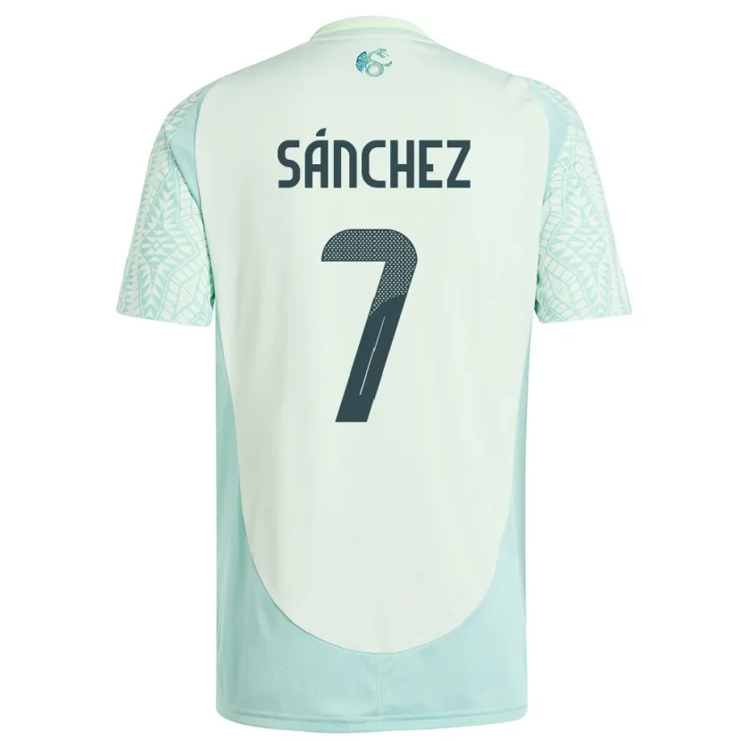 Danxen Kid Mexico Maria Sanchez #7 Linen Green Away Jersey 24-26 T-Shirt