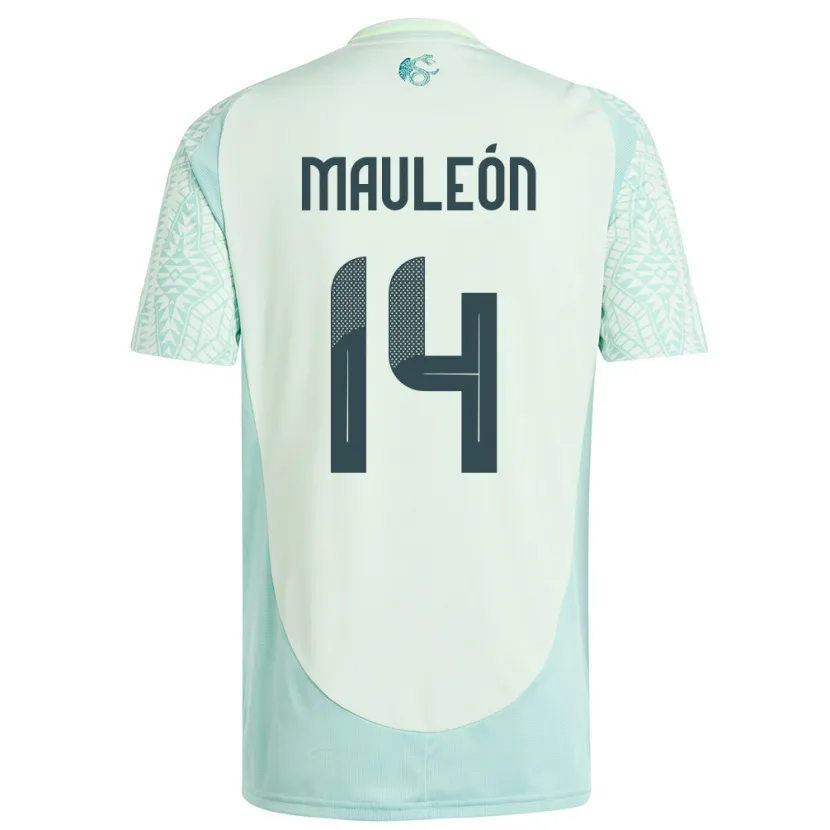 Danxen Kid Mexico Natalia Mauleon #14 Linen Green Away Jersey 24-26 T-Shirt