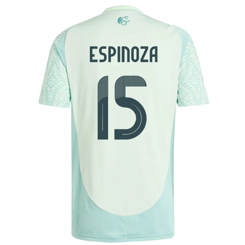 Danxen Kid Mexico Greta Espinoza #15 Linen Green Away Jersey 24-26 T-Shirt