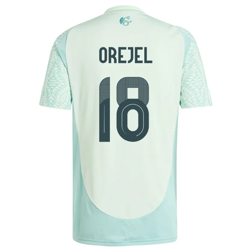 Danxen Kid Mexico Jocelyn Orejel #18 Linen Green Away Jersey 24-26 T-Shirt