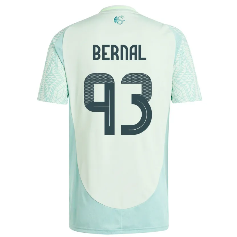 Danxen Kid Mexico Rebeca Bernal #93 Linen Green Away Jersey 24-26 T-Shirt