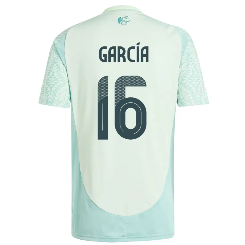 Danxen Kid Mexico Uziel Garcia #16 Linen Green Away Jersey 24-26 T-Shirt