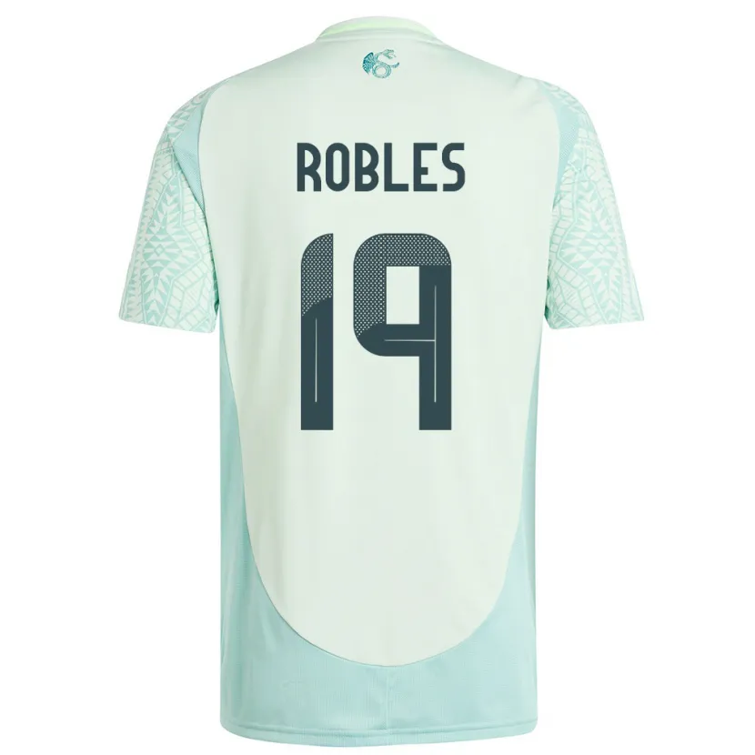 Danxen Kid Mexico Angel Robles #19 Linen Green Away Jersey 24-26 T-Shirt