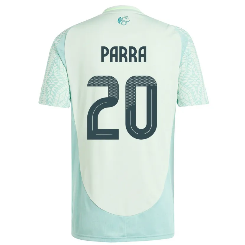 Danxen Kid Mexico Rodrigo Parra #20 Linen Green Away Jersey 24-26 T-Shirt