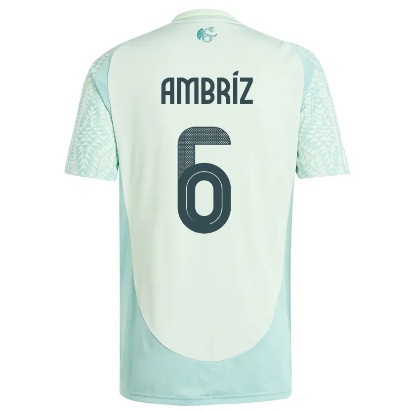 Danxen Kid Mexico Fidel Ambriz #6 Linen Green Away Jersey 24-26 T-Shirt