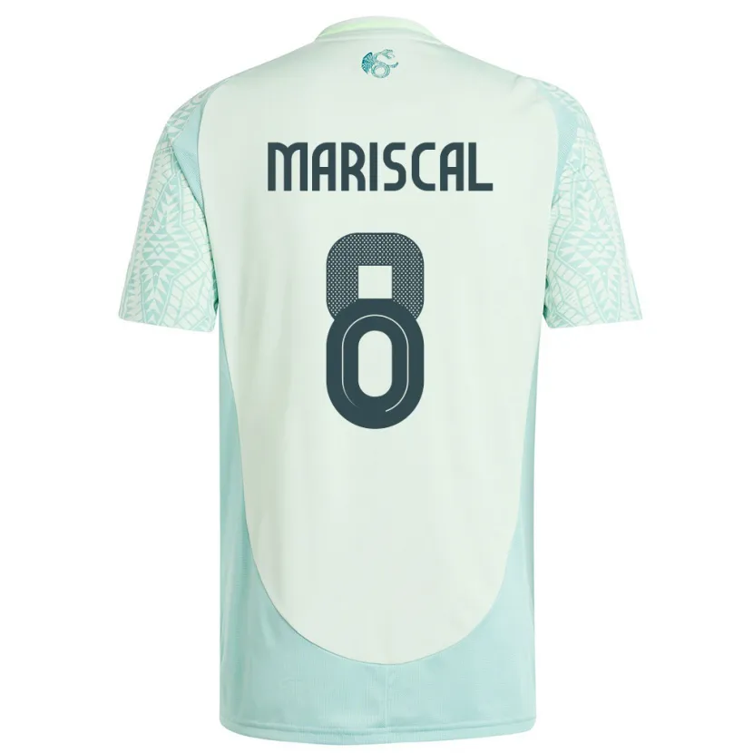 Danxen Kid Mexico Salvador Mariscal #8 Linen Green Away Jersey 24-26 T-Shirt