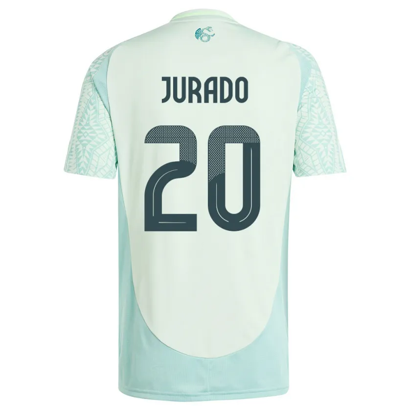 Danxen Kid Mexico Heriberto Jurado #20 Linen Green Away Jersey 24-26 T-Shirt