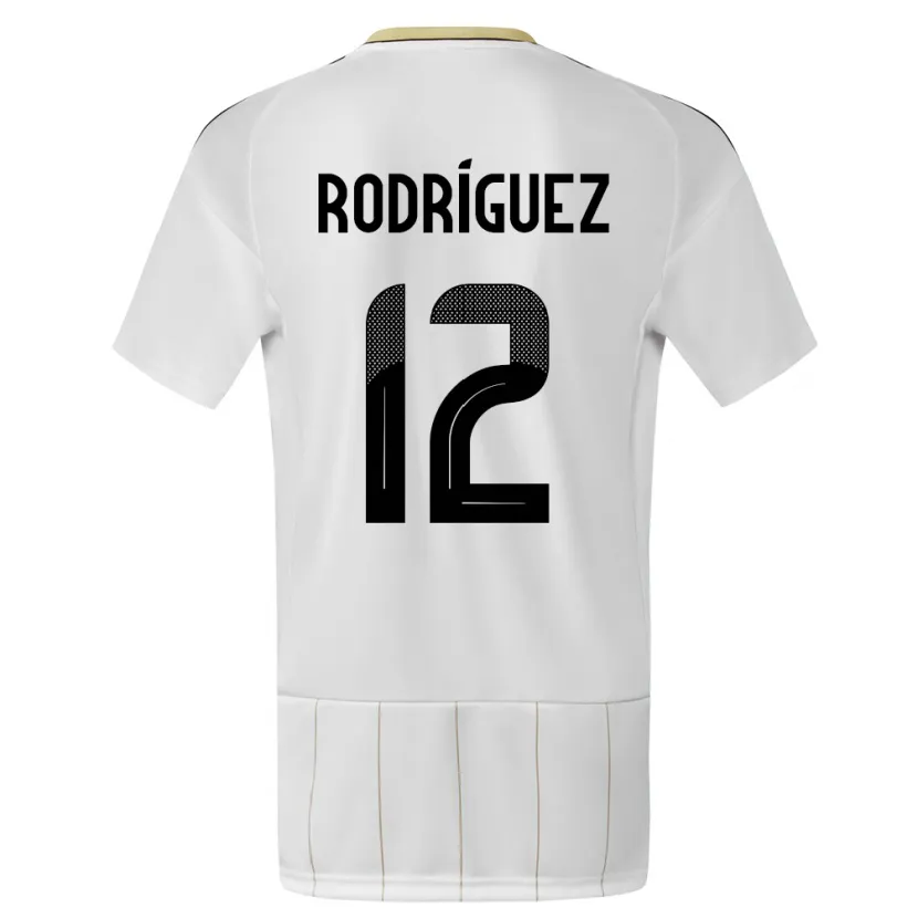 Danxen Kid Costa Rica Lixy Rodriguez #12 White Away Jersey 24-26 T-Shirt