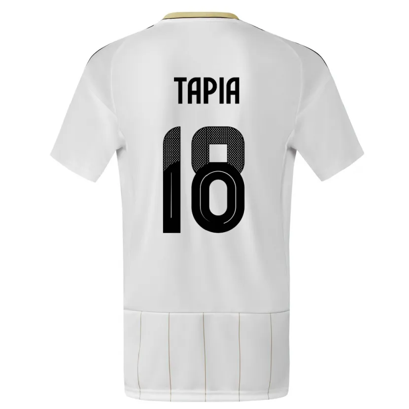 Danxen Kid Costa Rica Priscilla Tapia #18 White Away Jersey 24-26 T-Shirt