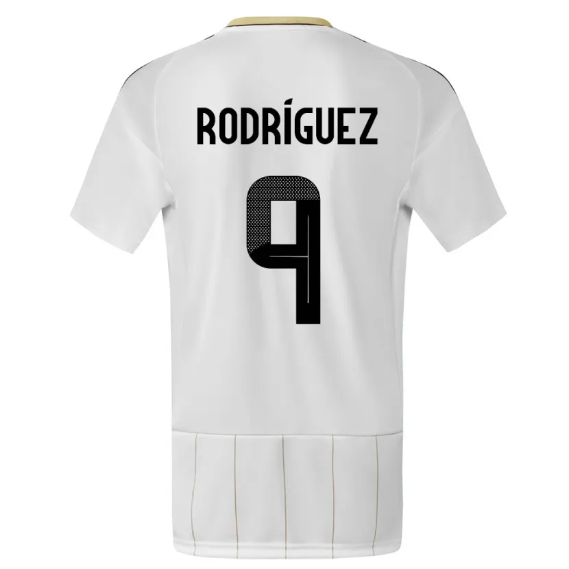 Danxen Kid Costa Rica Doryan Rodriguez #9 White Away Jersey 24-26 T-Shirt