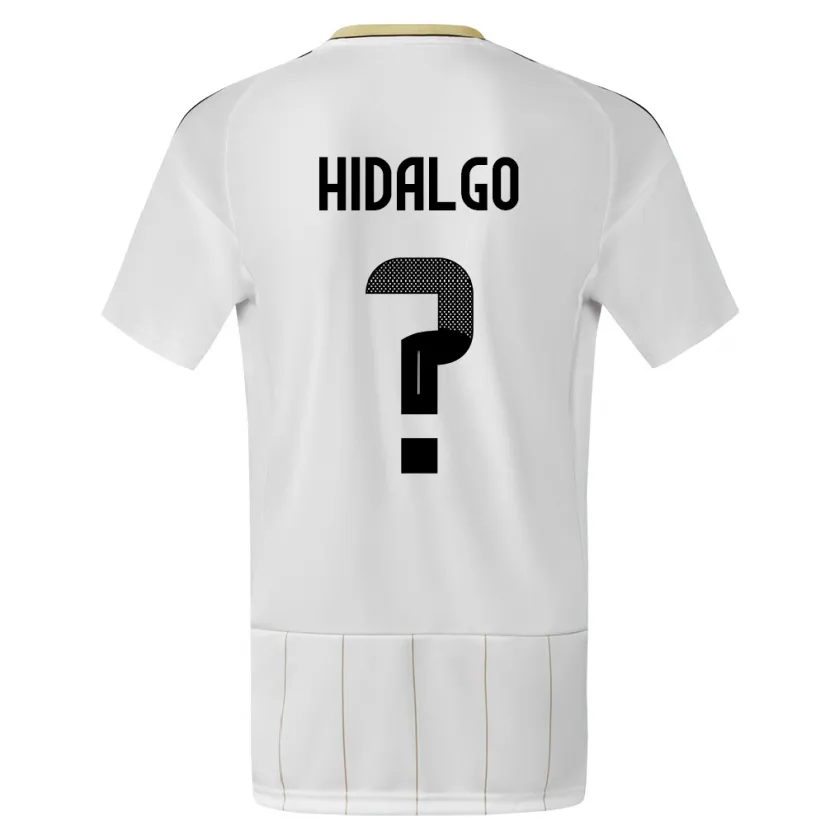 Danxen Kid Costa Rica Pablo Hidalgo #0 White Away Jersey 24-26 T-Shirt