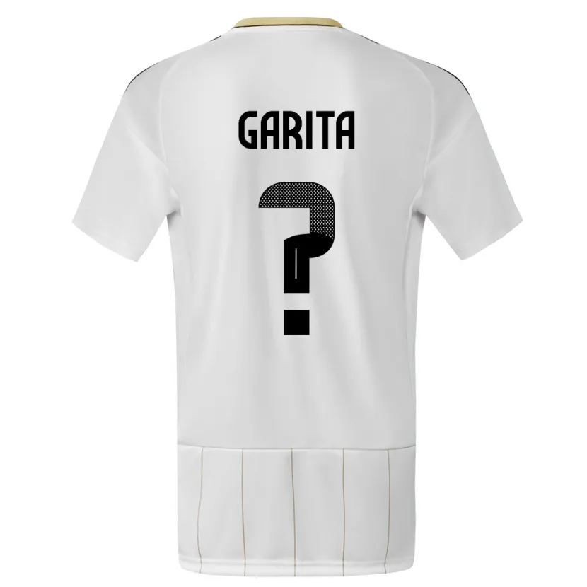 Danxen Kid Costa Rica Emmanuel Garita #0 White Away Jersey 24-26 T-Shirt