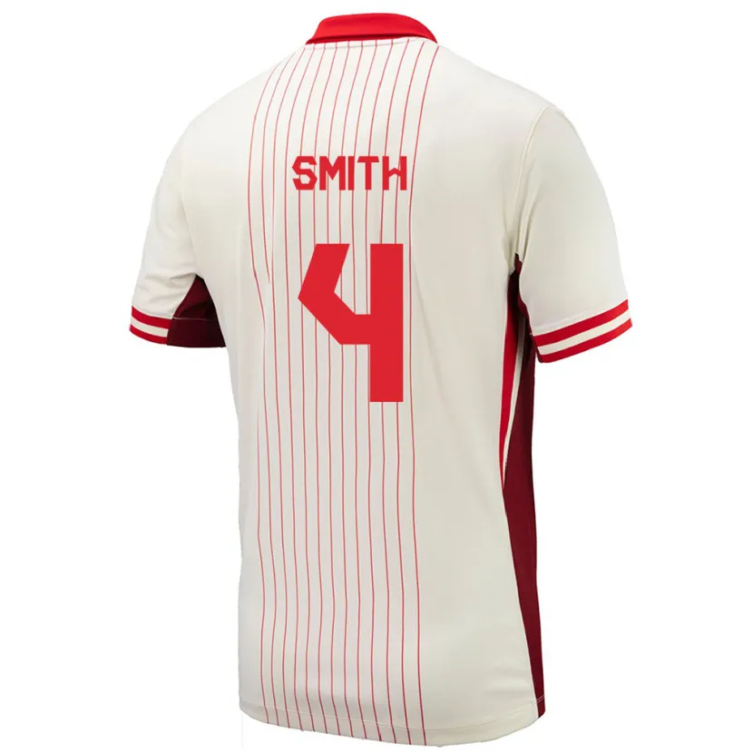 Danxen Kid Canada Justin Smith #4 White Away Jersey 24-26 T-Shirt