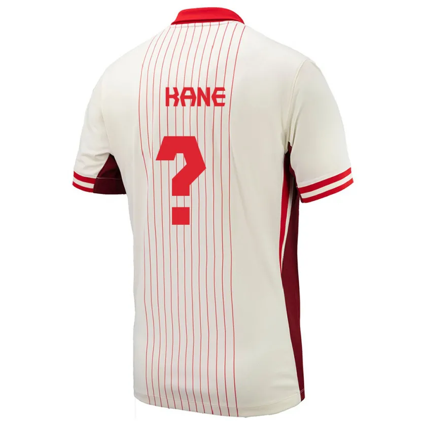 Danxen Kid Canada Mouhamadou Kane #0 White Away Jersey 24-26 T-Shirt