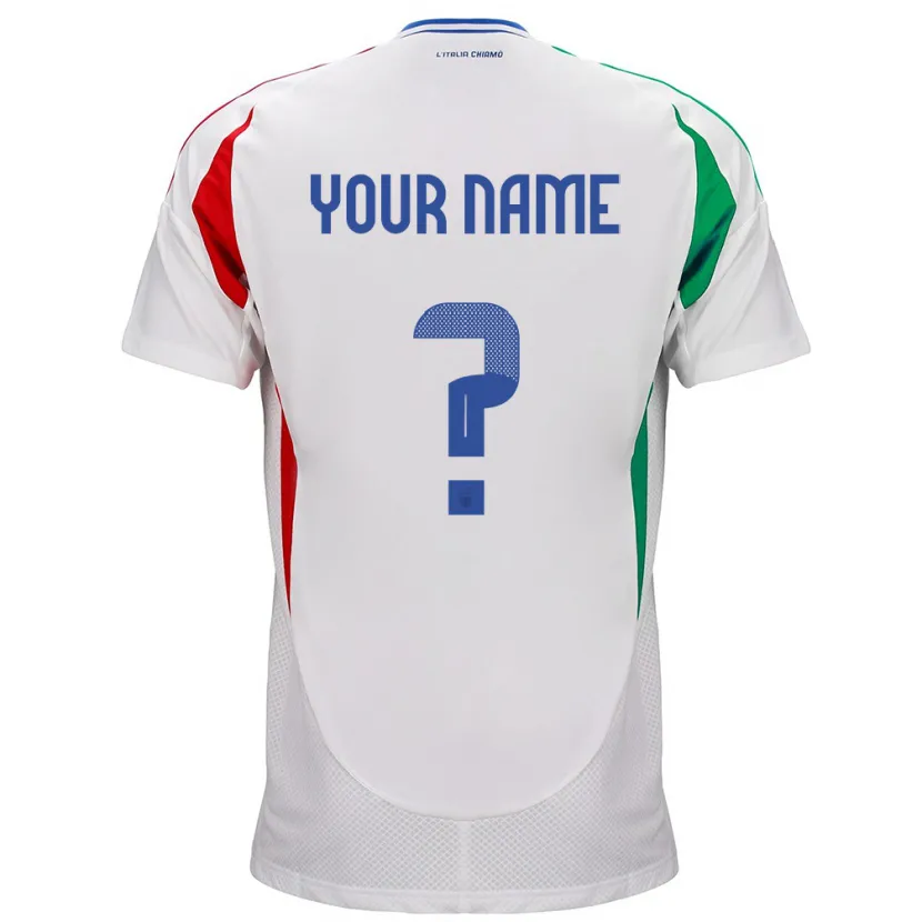 Danxen Kid Italy Your Name #0 White Away Jersey 24-26 T-Shirt