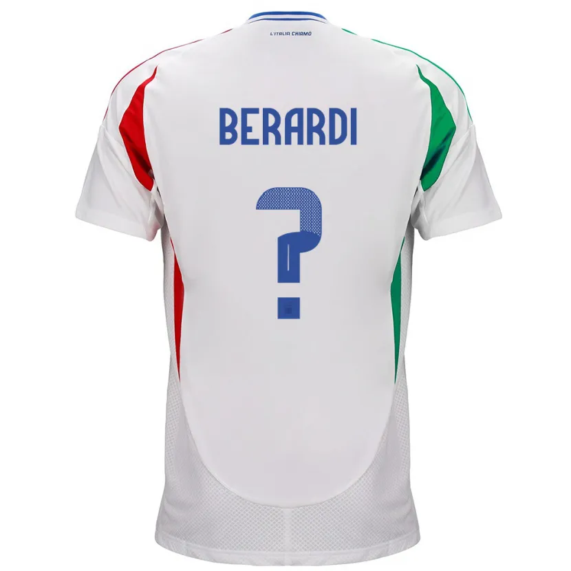 Danxen Kid Italy Domenico Berardi #0 White Away Jersey 24-26 T-Shirt