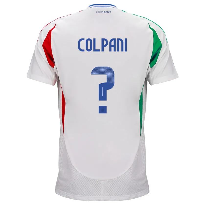 Danxen Kid Italy Andrea Colpani #0 White Away Jersey 24-26 T-Shirt