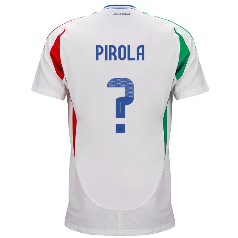 Danxen Kid Italy Lorenzo Pirola #0 White Away Jersey 24-26 T-Shirt