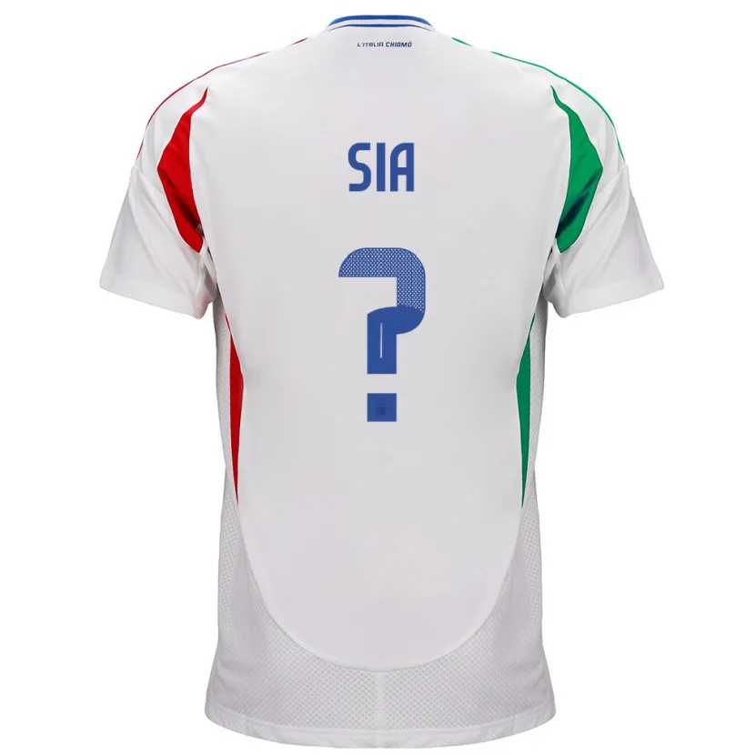 Danxen Kid Italy Diego Sia #0 White Away Jersey 24-26 T-Shirt