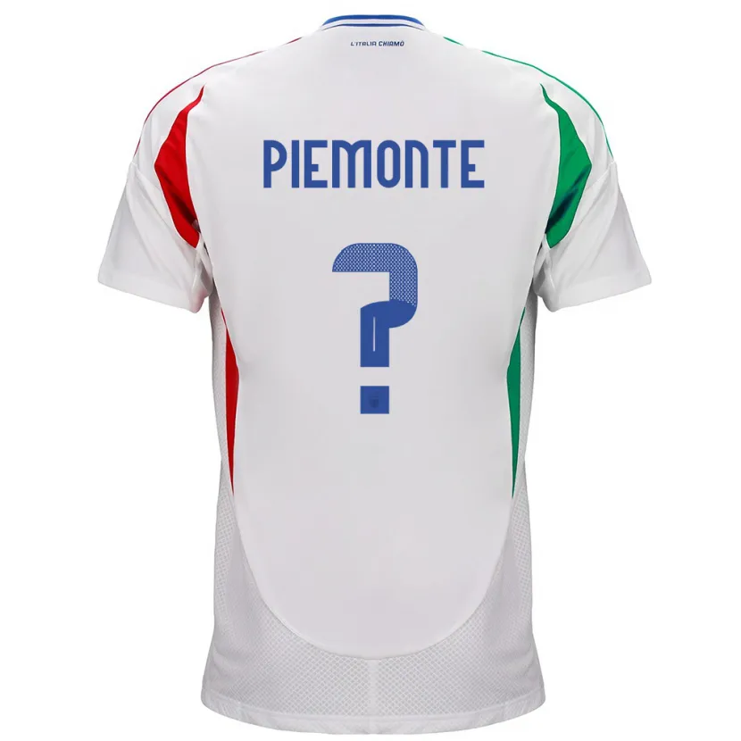 Danxen Kid Italy Martina Piemonte #0 White Away Jersey 24-26 T-Shirt