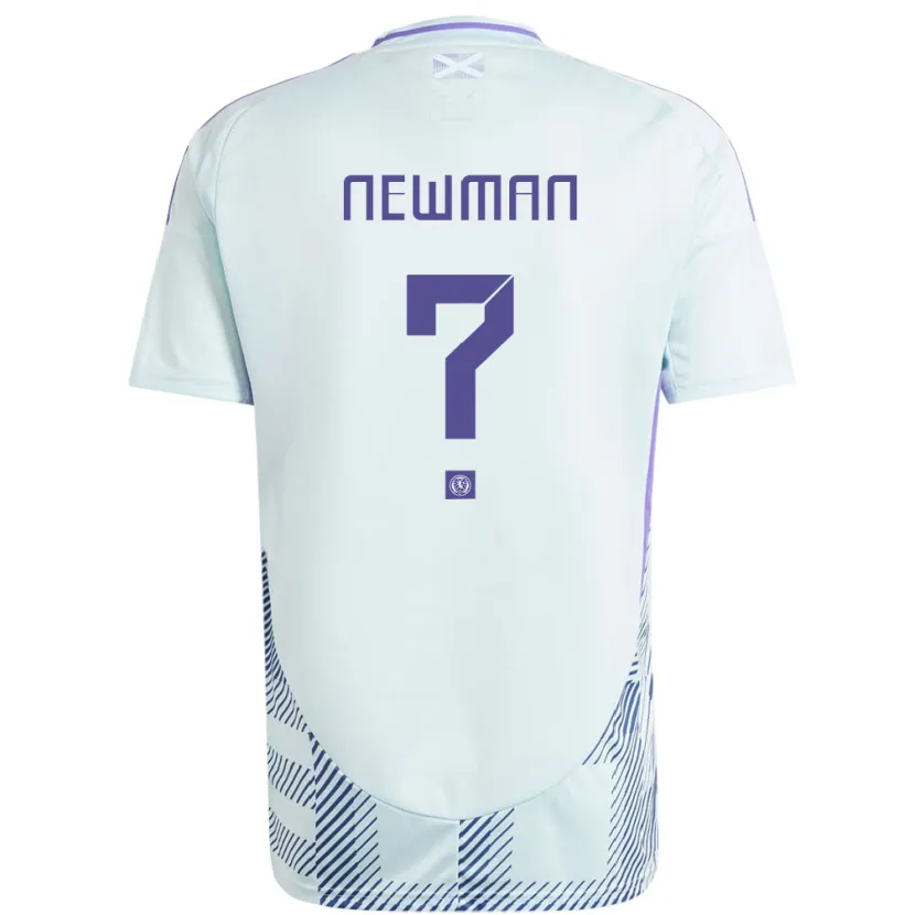 Danxen Kid Scotland Jack Newman #0 Light Mint Blue Away Jersey 24-26 T-Shirt