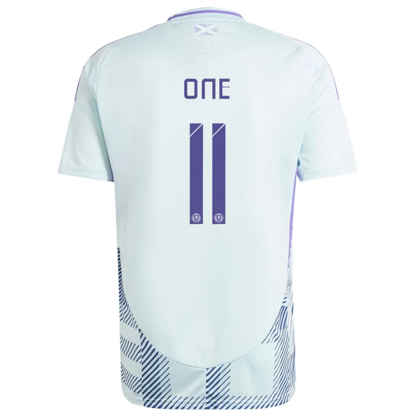 Danxen Kid Scotland Ryan Oné #11 Light Mint Blue Away Jersey 24-26 T-Shirt