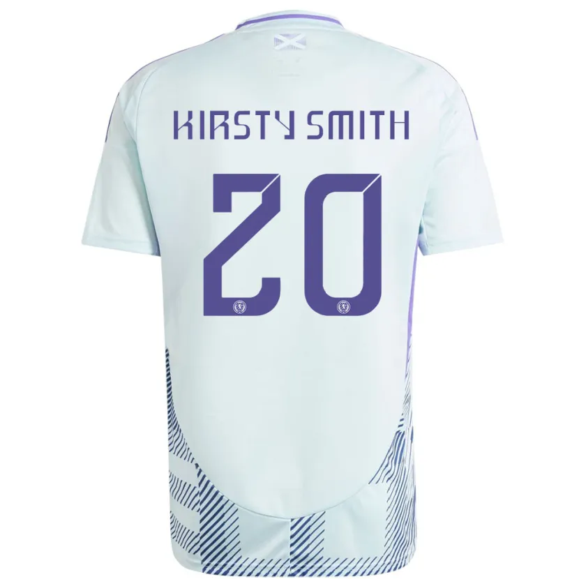 Danxen Kid Scotland Kirsty Smith #20 Light Mint Blue Away Jersey 24-26 T-Shirt