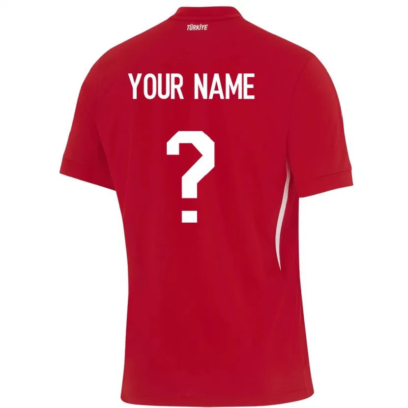 Danxen Kid Turkey Your Name #0 Red Away Jersey 24-26 T-Shirt