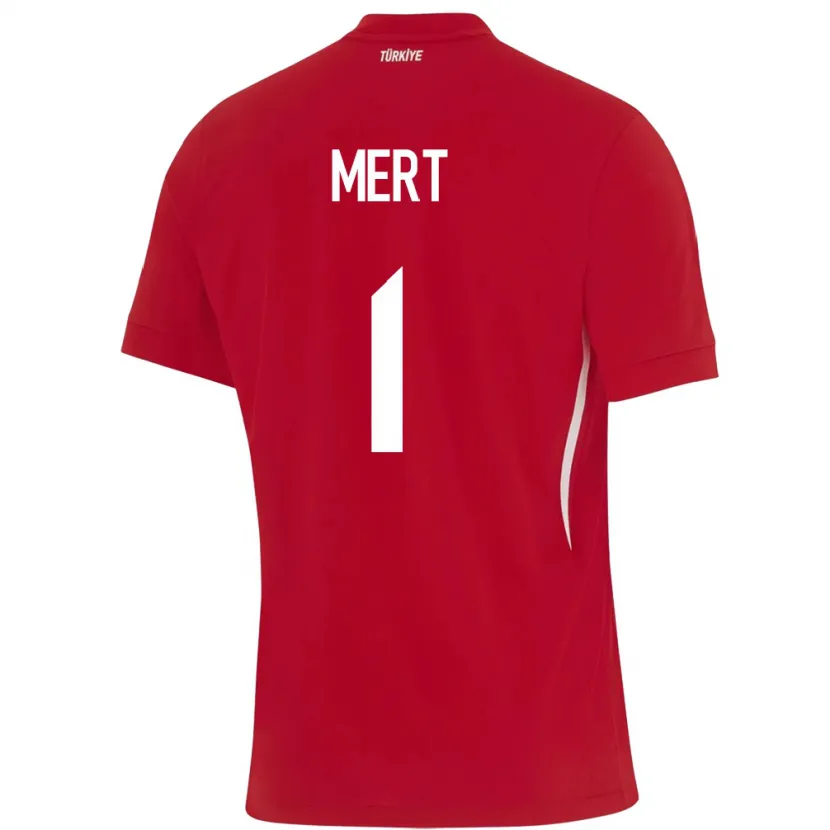 Danxen Kid Turkey Mert Günok #1 Red Away Jersey 24-26 T-Shirt