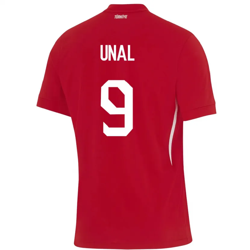 Danxen Kid Turkey Enes Ünal #9 Red Away Jersey 24-26 T-Shirt