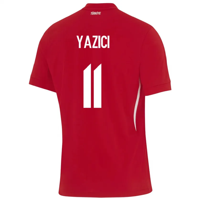 Danxen Kid Turkey Yusuf Yazıcı #11 Red Away Jersey 24-26 T-Shirt