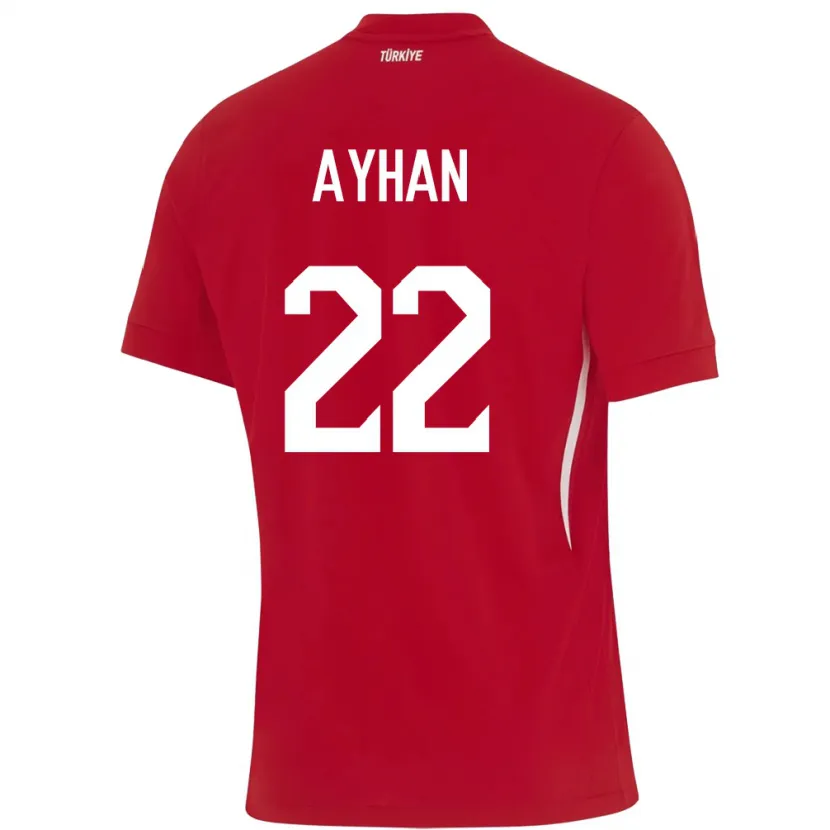 Danxen Kid Turkey Kaan Ayhan #22 Red Away Jersey 24-26 T-Shirt