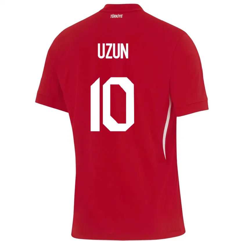 Danxen Kid Turkey Emre Uzun #10 Red Away Jersey 24-26 T-Shirt