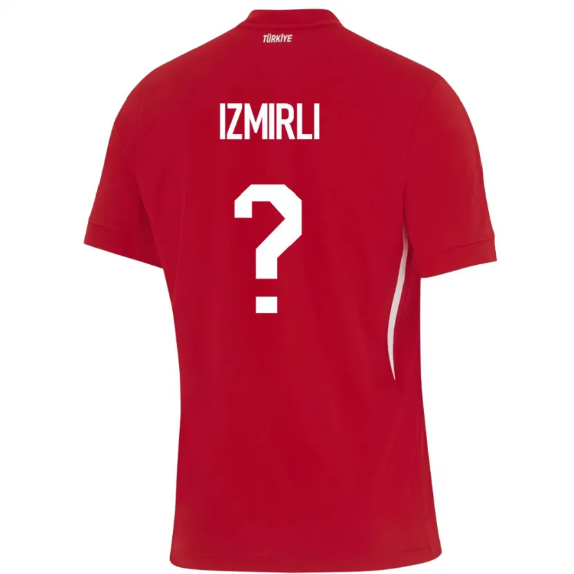 Danxen Kid Turkey Ege İzmirli #0 Red Away Jersey 24-26 T-Shirt