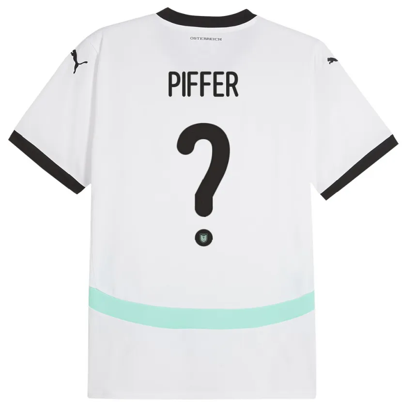 Danxen Kid Austria Paul Piffer #0 White Away Jersey 24-26 T-Shirt