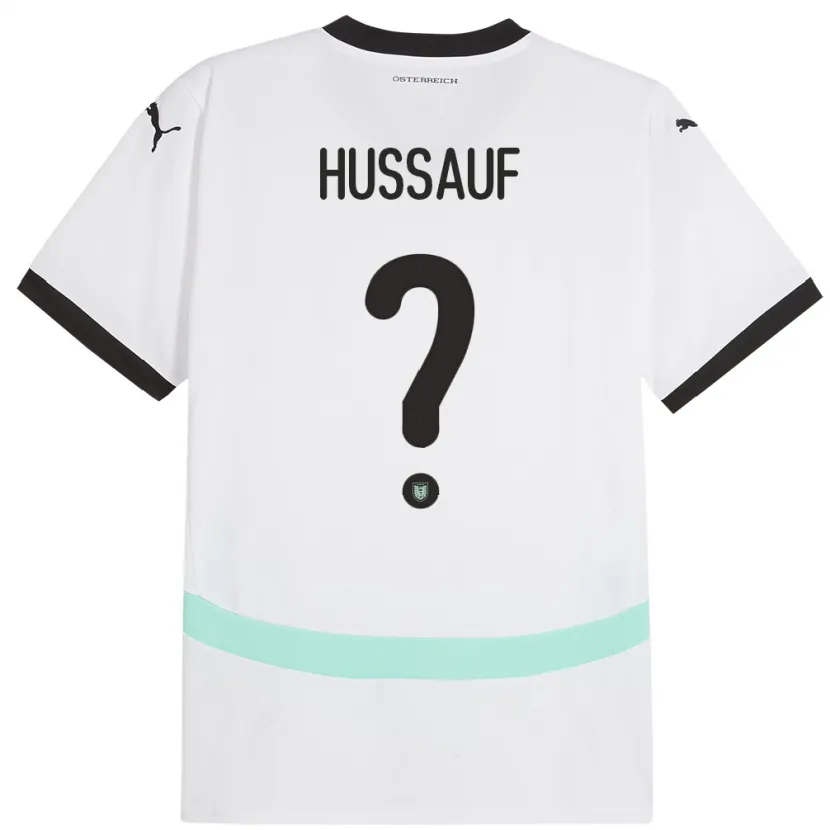 Danxen Kid Austria Julian Hussauf #0 White Away Jersey 24-26 T-Shirt